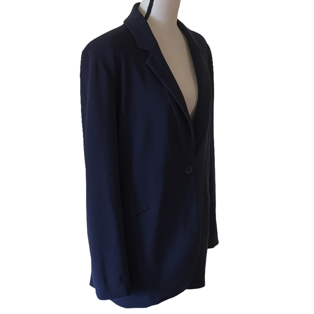 Boston Proper Midnight Blue Suit Jacket - Picture 6 of 10